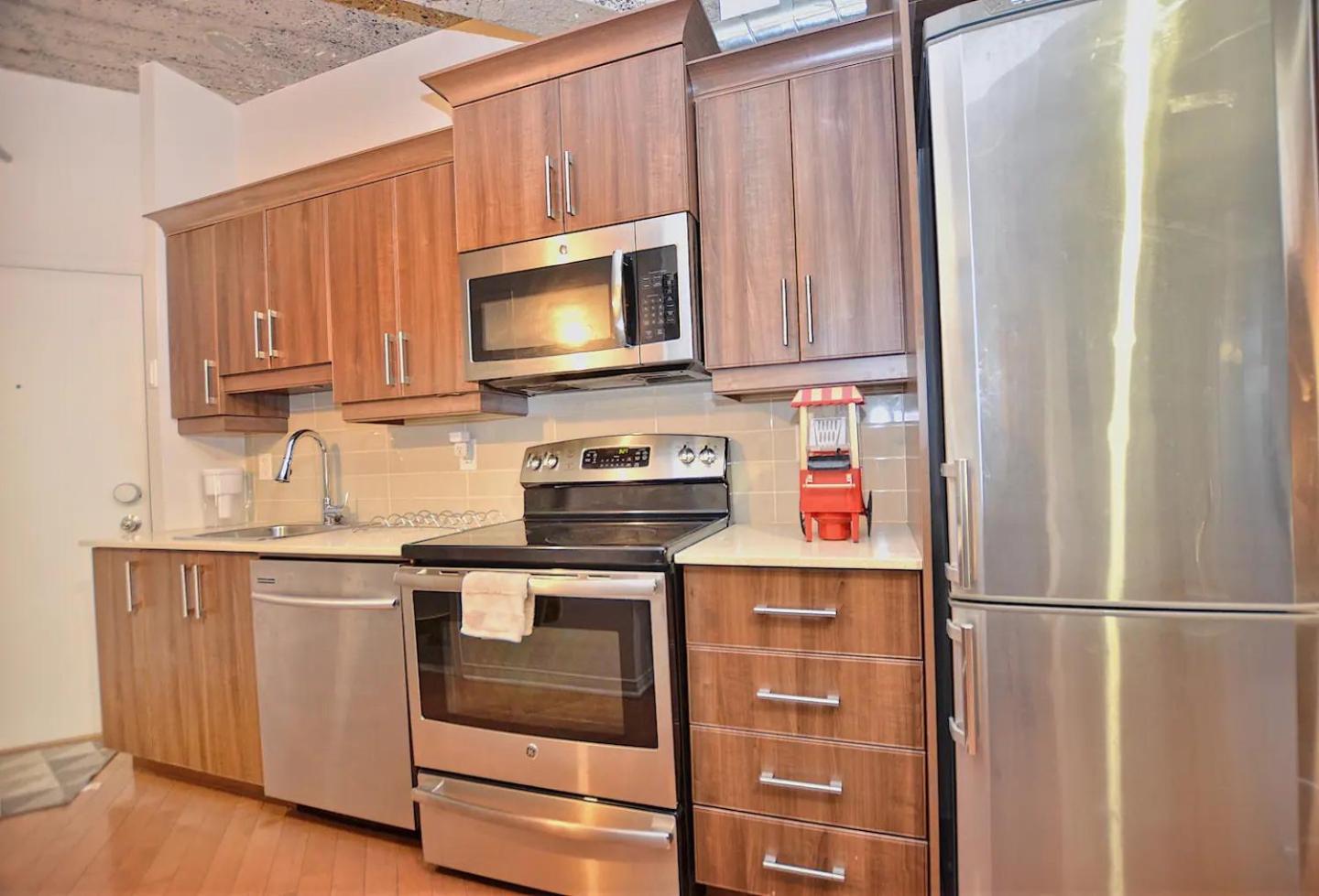 Stylish Urban Loft Downtown Appartement Montréal Buitenkant foto